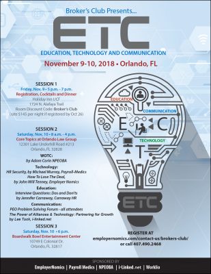 2018 Broker's Club Flier